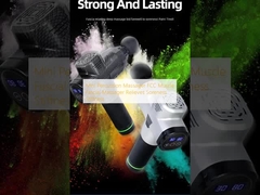 Mini Massagista de Percussão FCC Massagista Muscular Fascial Alivia Dor Rigidez