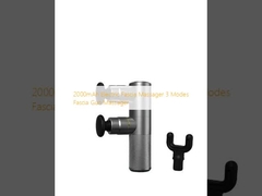 2000mAh Massagista Elétrico de Fascia 3 modos Massagista de Arma de Fascia