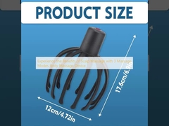 Experimente os benefícios da massagem do couro cabeludo com 3 modos de massagem