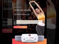 Cinturão de couro em relevo com controlo remoto com frequência de 50-60 Hz