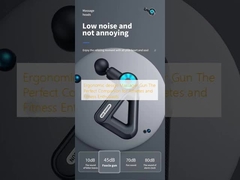 Arma de massagem de design ergonômico O companheiro perfeito para atletas e entusiastas de fitness