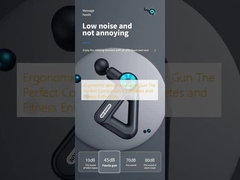 Arma de massagem de design ergonômico O companheiro perfeito para atletas e entusiastas de fitness