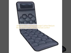 Ultra-suave Flannel Portable Massage Cushion Reduz tensão muscular e fornece conforto final