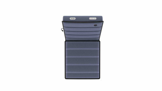 10.6lb 5 modo aquecimento colchão de massagem dobrável cama de massagem ajustada remotamente