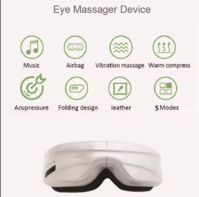 Bateria de 1200 mAh Massagista ocular com 3 modos de massagem e função de vibração
