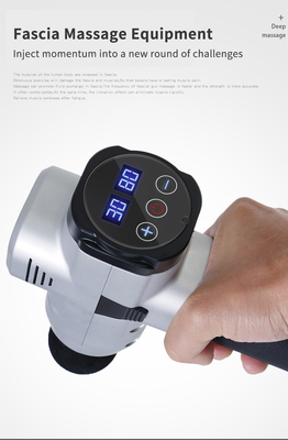 Arma de massagem de 5 velocidades Arma de massagem portátil sem fio 60DB Barulho baixo