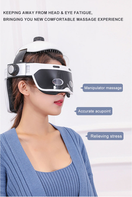Massajador Cerebral Impermeável capacete 4 modos Massajador Ocular e Cerebral