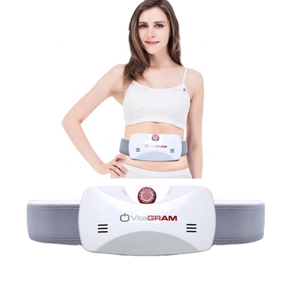 Cinturão de massagem da barriga em couro em relevo Tipo C Cinturão de vibração da gordura da barriga