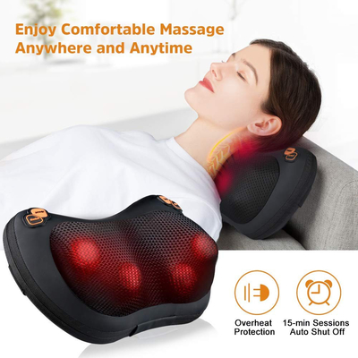 Acessório para pescoço com aquecimento e massagem com aprovação ROHS