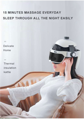 FCC ROHS Elétrico de massagem do couro cabeludo capacete de três níveis capacete de massagem cerebral