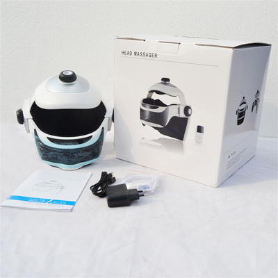 FCC ROHS Elétrico de massagem do couro cabeludo capacete de três níveis capacete de massagem cerebral