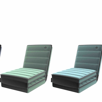10.6lb 5 modo aquecimento colchão de massagem dobrável cama de massagem ajustada remotamente