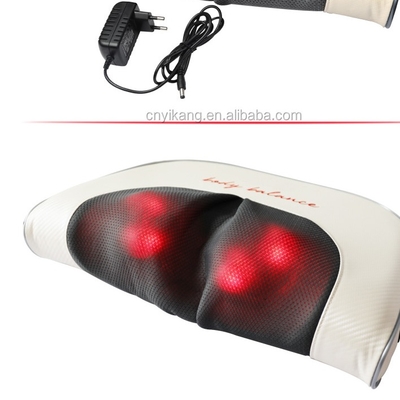 FCC ROHS Massage Head Pillow 60Hz Vibrating Pillow para dor nas costas