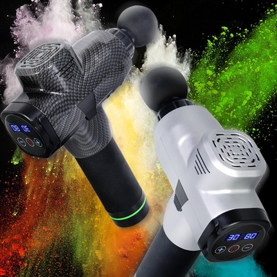 Arma de massagem de 5 velocidades Arma de massagem portátil sem fio 60DB Barulho baixo