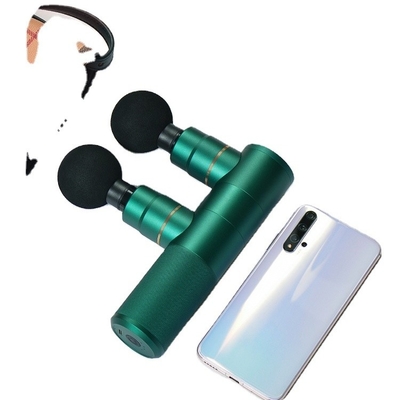Mini Massagem Fascial Plástico Com Duas Cabeças Pistola de Fascia com Bateria Recarregável