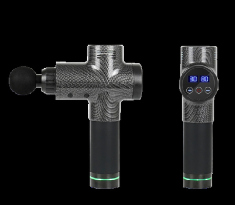 Arma de massagem portátil de 5 velocidades inferior a 45 dB / Arma de massagem premium com 4 cabeças de massagem