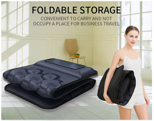 Cama de massagem dobrável para todo o corpo com design dobrável e calmante terapia térmica direcionada
