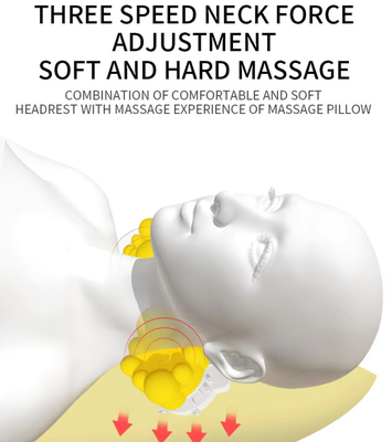 Colchonete de massagem vibratória de corpo inteiro com 10 motores para relaxamento e almofada de massagem Shiatsu com capa macia