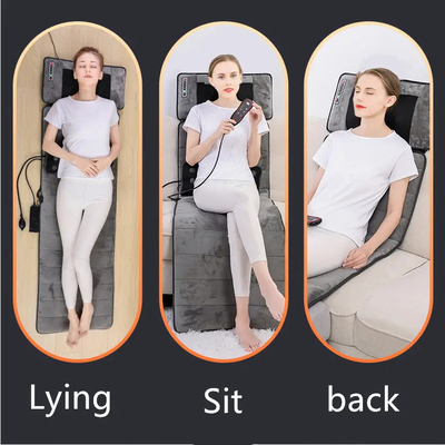 Relaxação de massagem colchão colchão para o pescoço de volta com airbag cintura