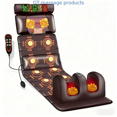 Colchão de Massagem Aquecido Portátil e Dobrável com Design Leve e Tecnologia de Aquecimento Rápido para Terapia Conveniente